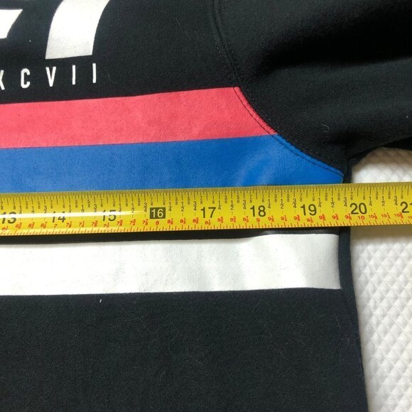 𝅺Shift Zip Up Black Fleece Hoodie with Logo Unisex Size Small - Picture 7 of 10